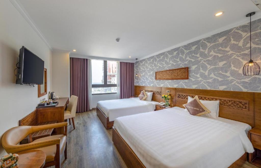 Grand Sea View Hotel & Spa Дананг Экстерьер фото