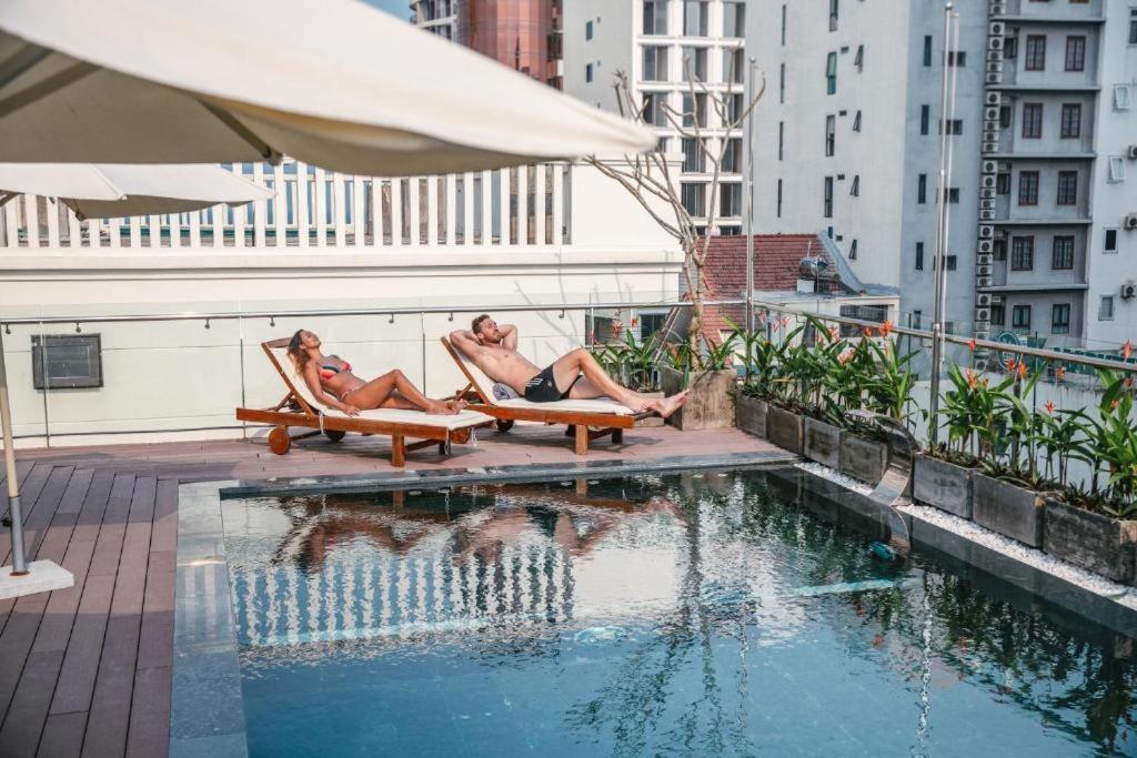 Grand Sea View Hotel & Spa Дананг Экстерьер фото